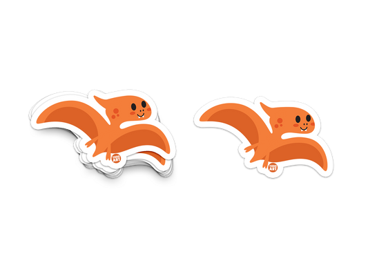 Pterodactyl Dinosaur Vinyl Sticker
