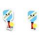 Pickleball - 3" Art Sticker