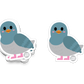 Pigeon - 3" Art Sticker