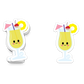 Pina Colada - 3" Art Sticker