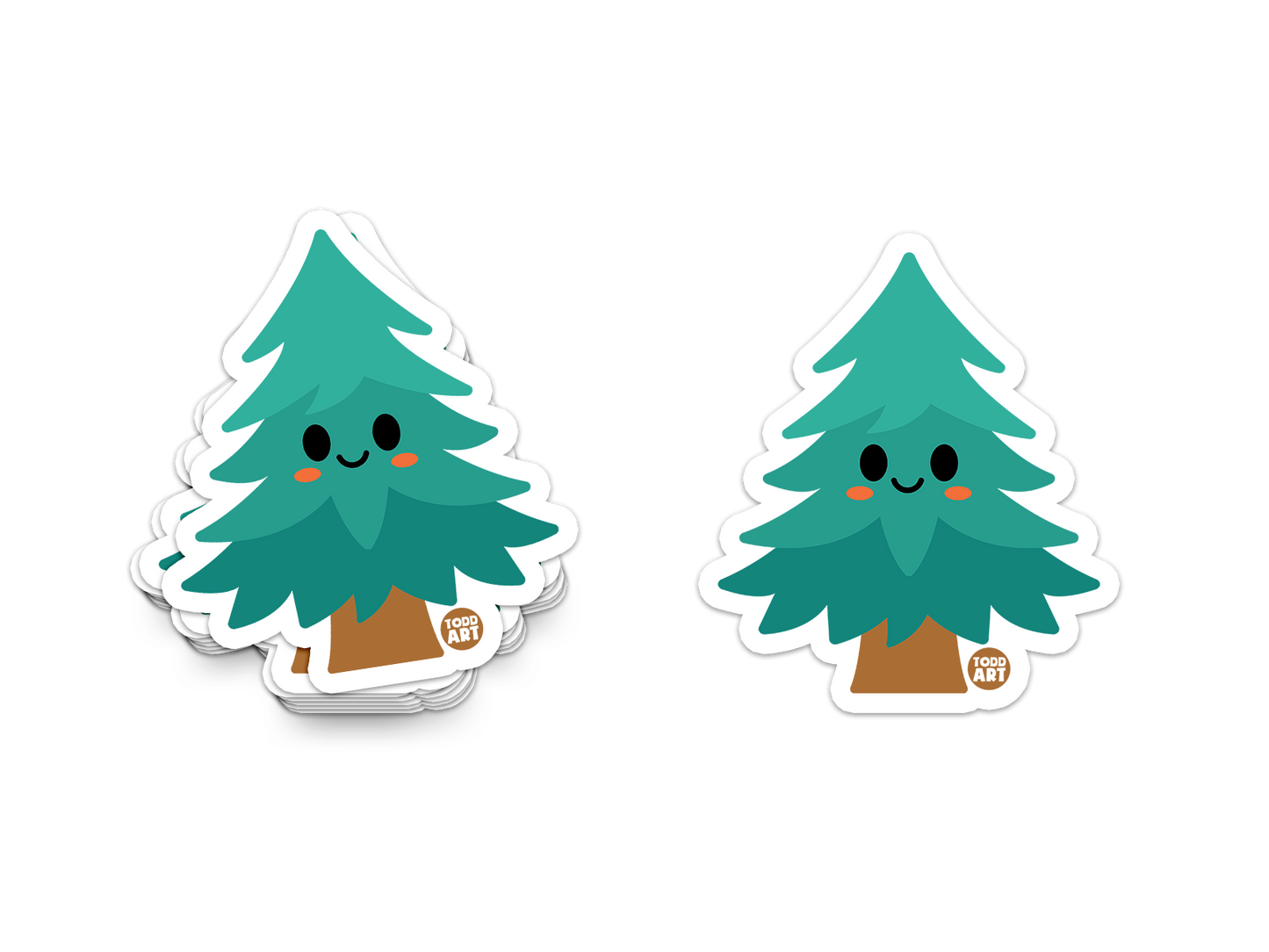 Pine Tree Sticker