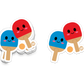 Ping Pong - 3" Art Sticker