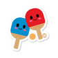 Ping Pong - 3" Art Sticker