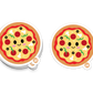 Pizza Pie - 3" Art Sticker