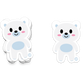 Polar Bear - 3" Art Sticker