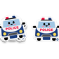 police Car Vinyl Sticker