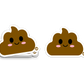 Poop - 3" Art Sticker