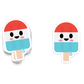 Popsicle - 3" Art Sticker