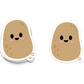 Potato - 3" Art Sticker