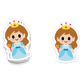 Princess - 3" Art Sticker