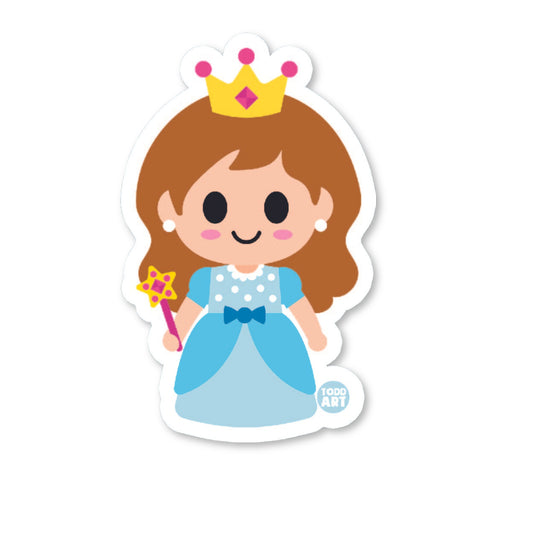Princess Vinyl Sticker