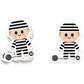 Prisoner Sticker - 3" Art Sticker