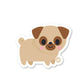 Pug Vinyl Sticker
