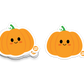 Pumpkin - 3" Art Sticker