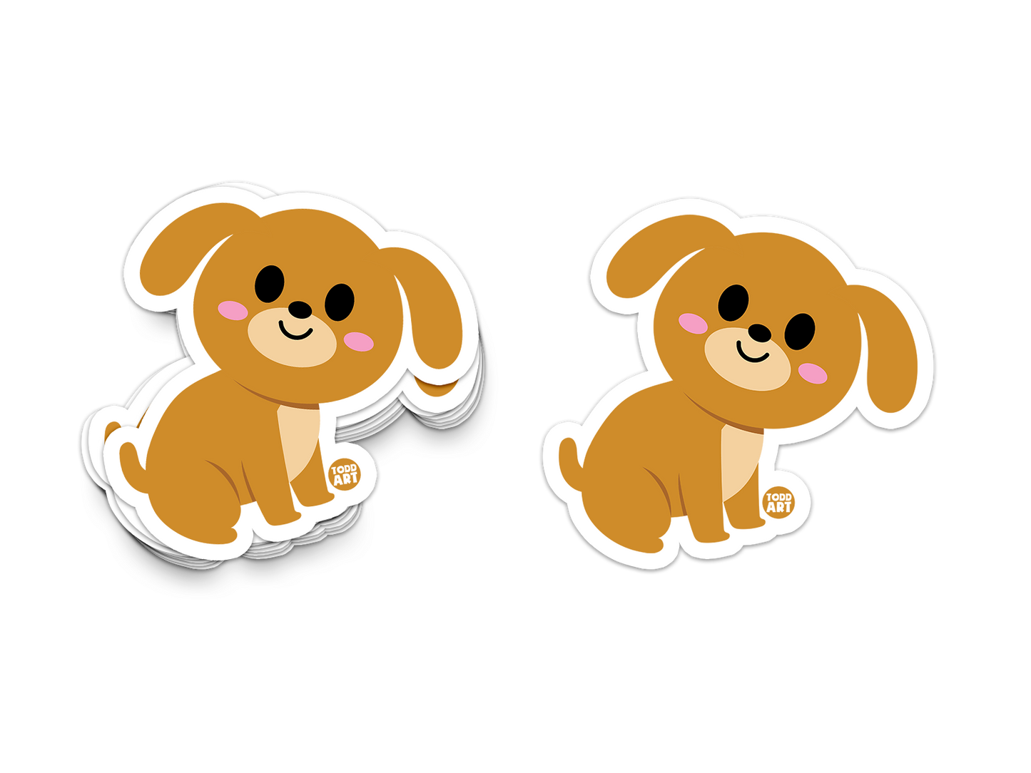 Dog Vinyl Sticker