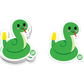 Rattlesnake - 3" Art Sticker