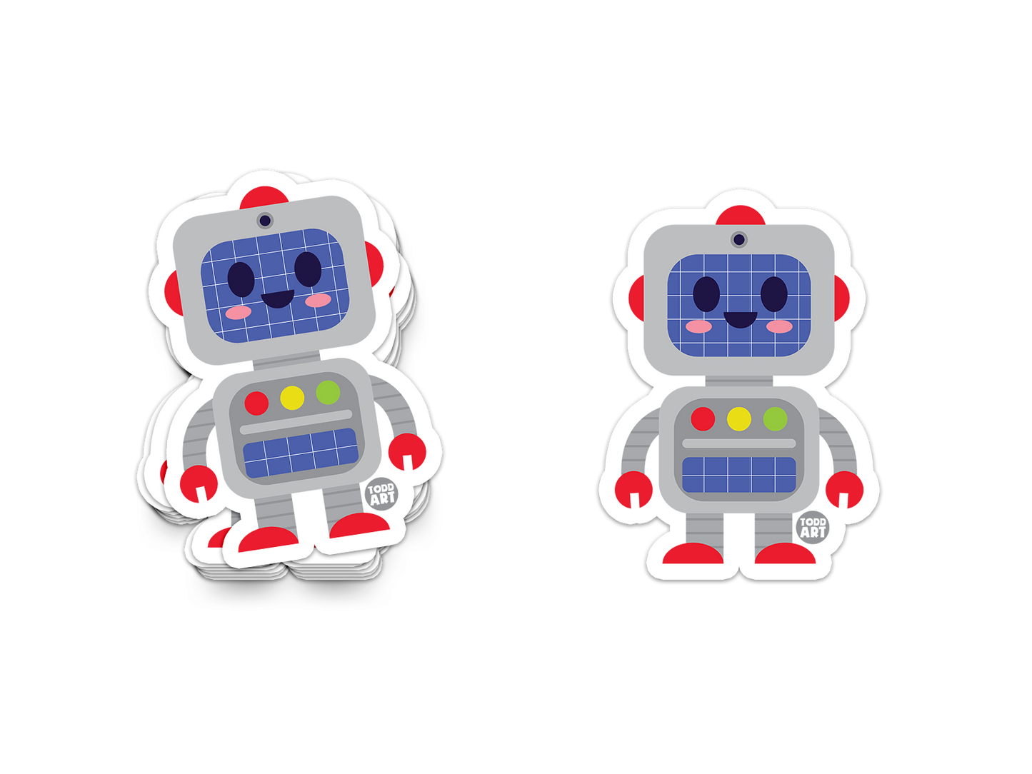 Robot Sticker