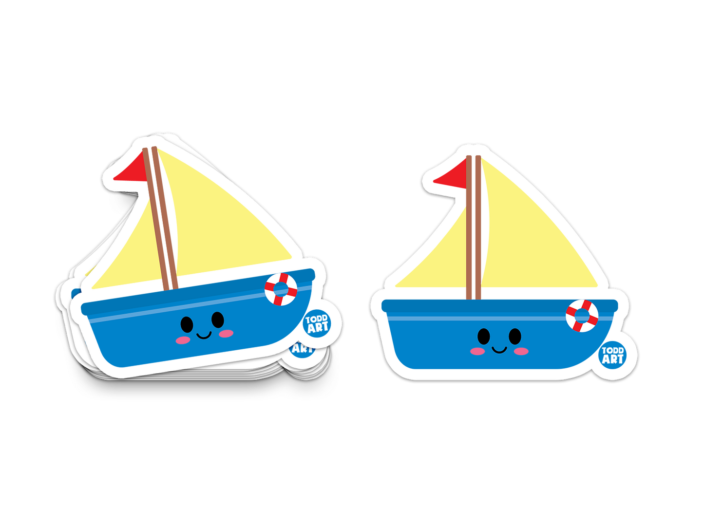 Sailboat Sticker