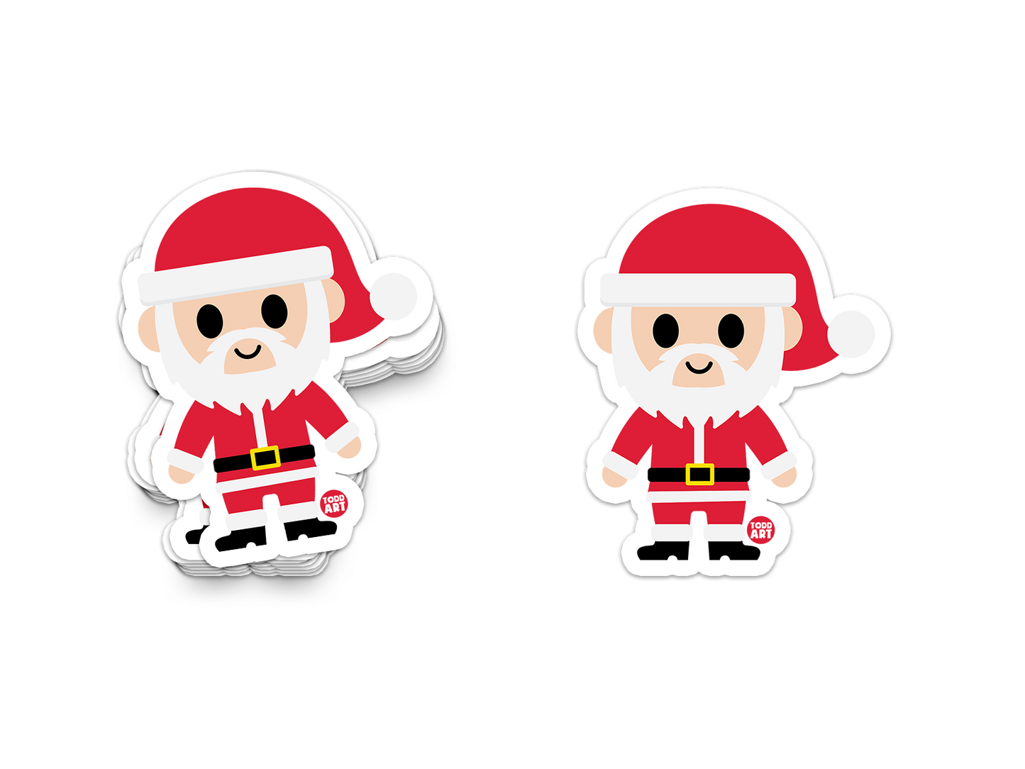 Santa Sticker