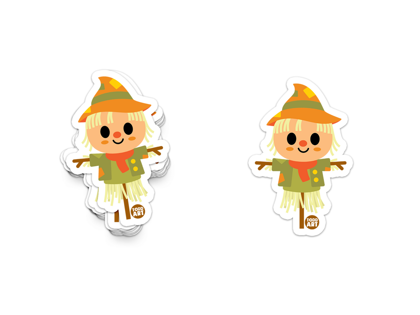 Scarecrow Sticker