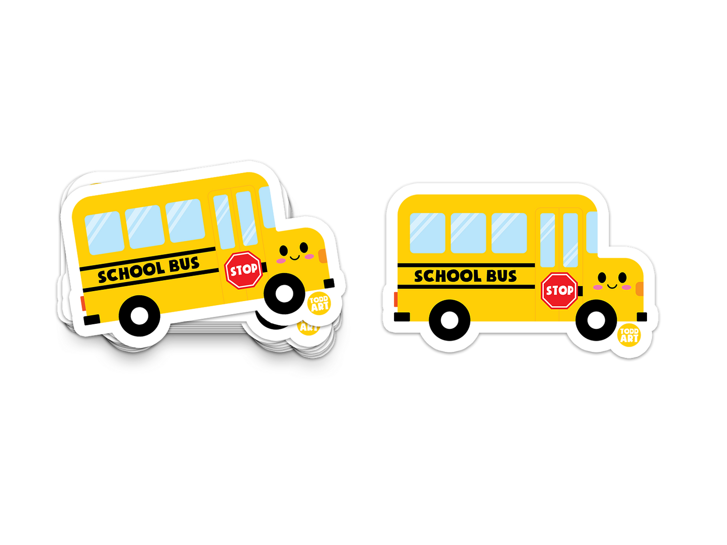 School Bus Sticker