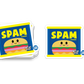 Boo Boo Buddies™ Spam Can Sticker – Cute Kawaii Spam Can Vinyl Decal, Waterproof 3″ Die‑Cut