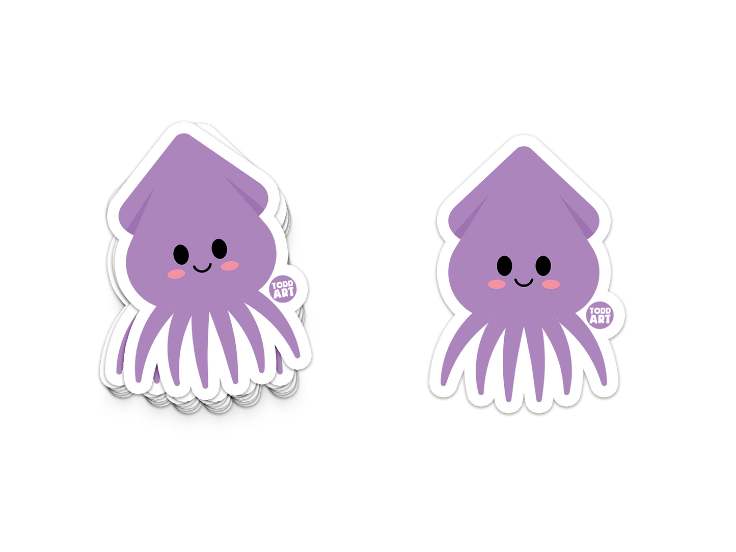 Squid  Sticker