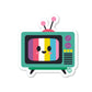 Boo Boo Buddies television vinyl sticker — 3″ waterproof, UV‑resistant glossy die‑cut ideal for crafts & planners