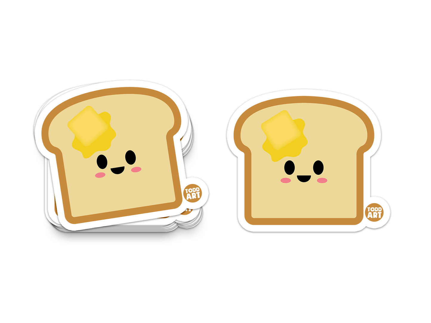 Toast Sticker