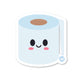 Boo Boo Buddies™ Toilet Paper Sticker – Cute Kawaii Vinyl Sticker for Kids, Water Bottles, Laptops & Crafts