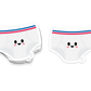 Boo Boo Buddies™ Underwear Sticker – Cute Kawaii Vinyl Sticker, Waterproof Glossy 3″