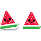 Boo Boo Buddies™ Watermelon Sticker – Cute Kawaii Vinyl Sticker, Waterproof Glossy 3″ Die‑Cut