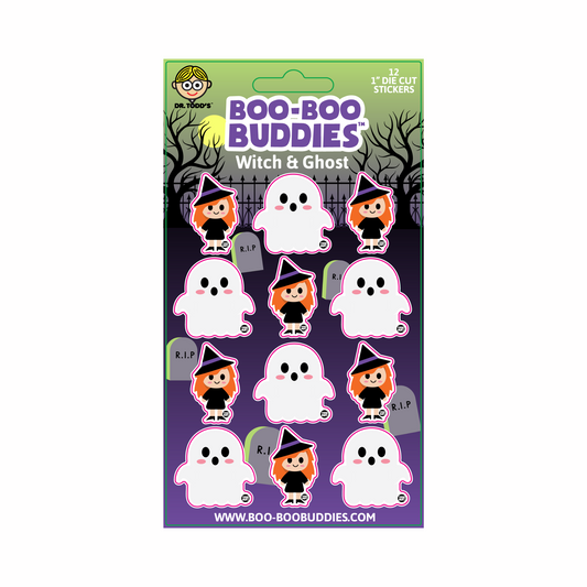 Boo Boo Buddies vinyl Sticker Sheet -72 style