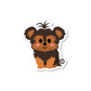Boo Boo Buddies Yorkie vinyl sticker — 3″ glossy waterproof, UV‑resistant die‑cut ideal for crafts & planners