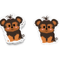 Boo Boo Buddies™ Yorkie Dog Sticker – Cute Kawaii Vinyl Sticker, Waterproof Glossy 3″ Die‑Cut