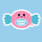 Bubble Gum Vinyl Sticker