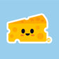 Cheese Vinyl Sticker