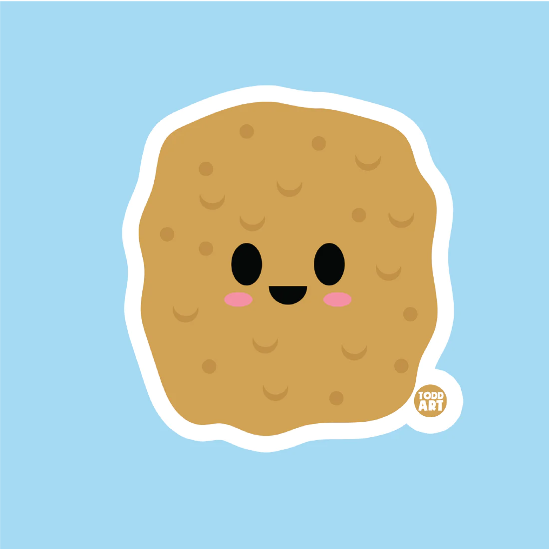 Chicken Nugget Vinyl Sticker