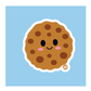 Chocolate Chip Cookie Vinyl Sticker
