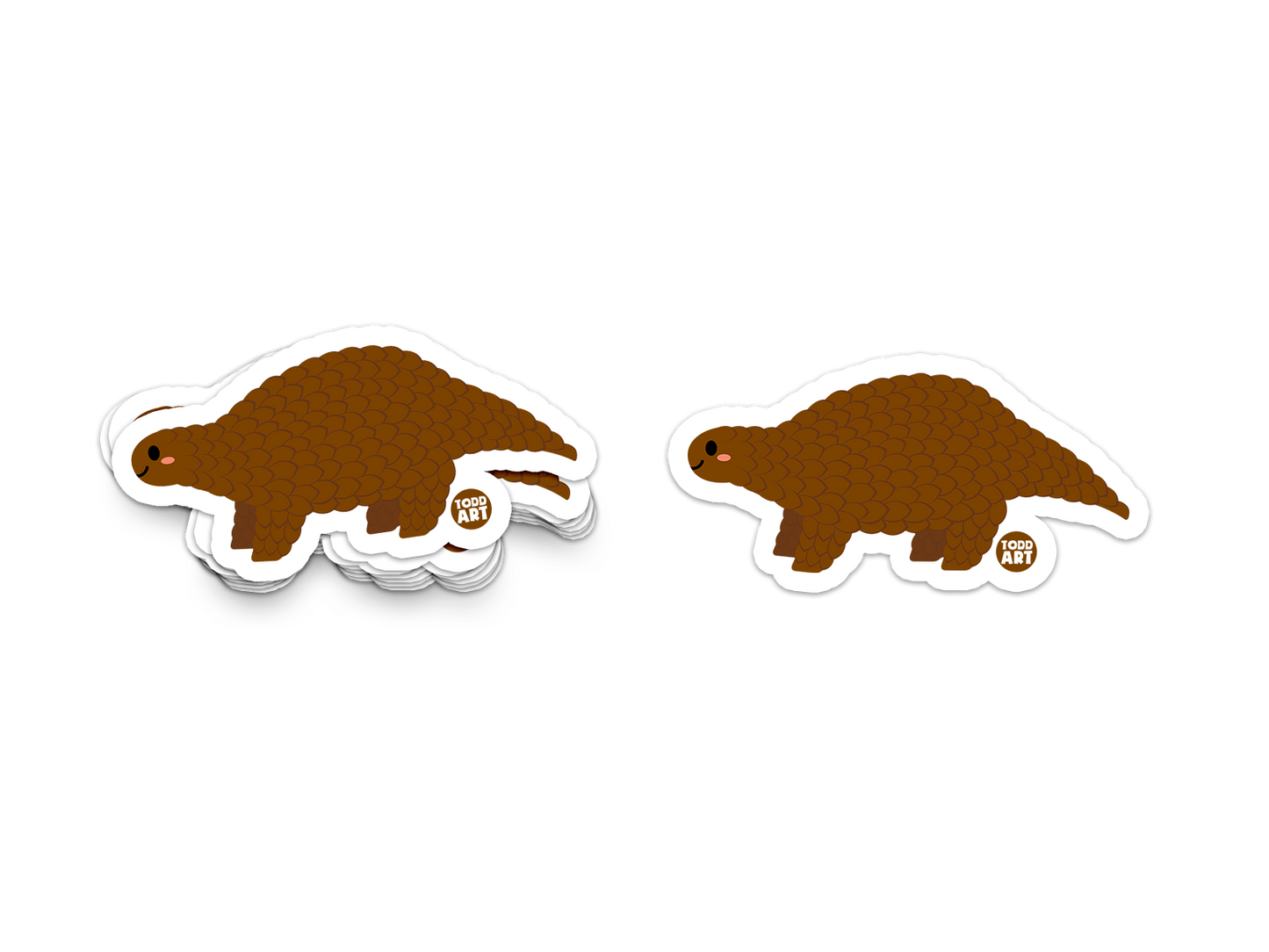 Pangolin Vinyl Sticker