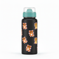 Tiger & Lion Stickers on Black Water Bottle