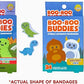 2-Pack Boo Boo Buddie Bigfoot & Yeti + Dinosaur Bandages – 48 Count | Fun Kids Bandages | Latex-Free, Waterproof Adhesive for Sensitive Skin | First Aid