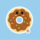 Donut Vinyl Sticker