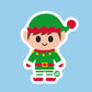 Elf Vinyl Sticker