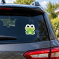 Frog sticker on an SUV