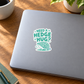 Need a Hedge Hug mint-green hedgehog sticker shown at about 2 inches on a laptop.