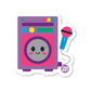 Karaoke Machine Vinyl Sticker