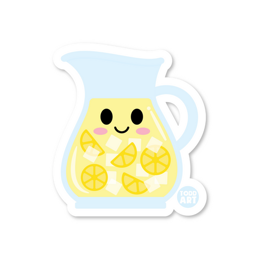 Lemonade Jar Vinyl Sticker
