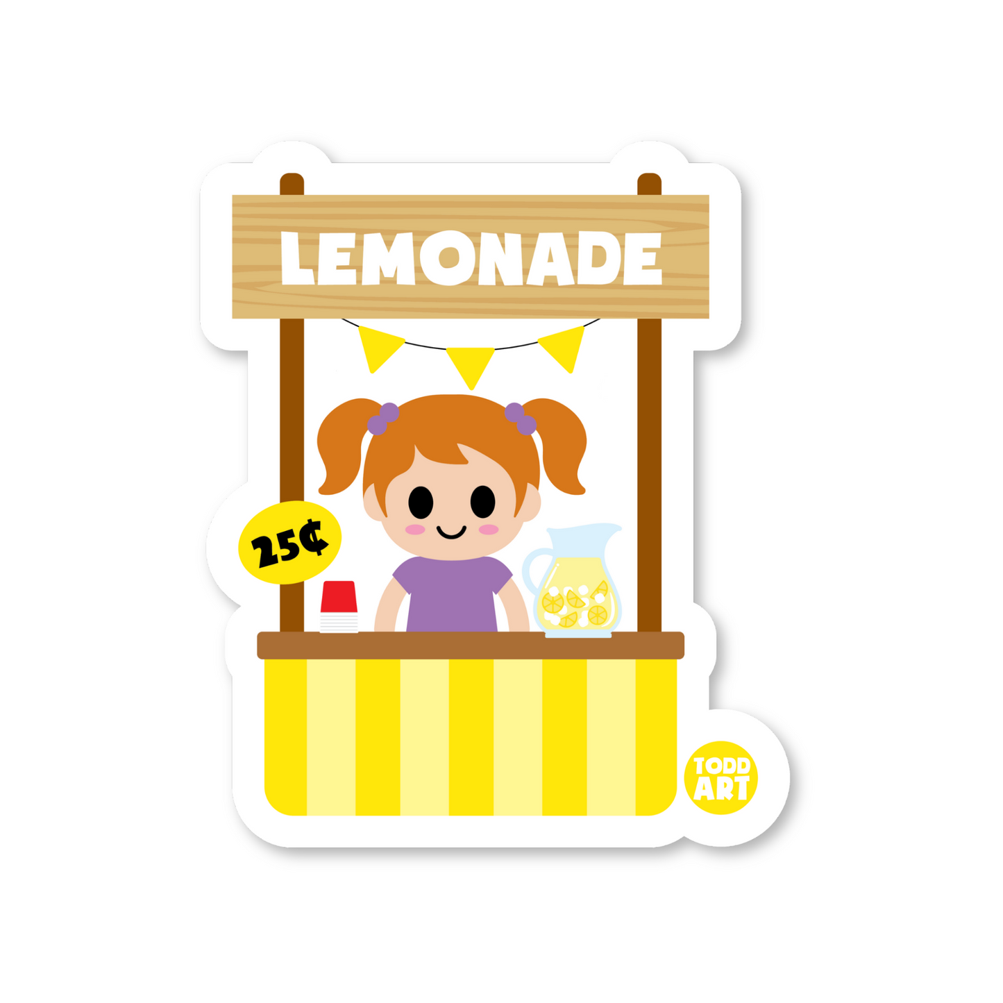 Lemonade Stand Sticker