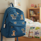 Lemur & Meerkat Stickers on Backpack